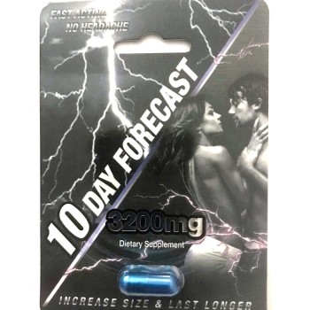 10 DAYS FORECAST | 24CT | 3200MG | DOUBLE PILL