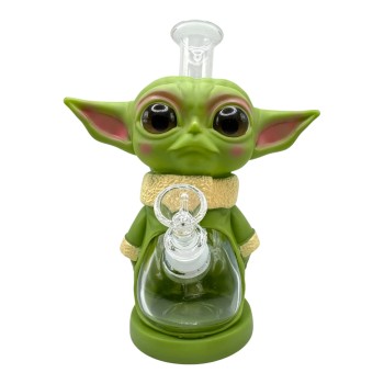 14INCH|PVC|YODA GLASS WATER PIPE