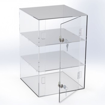 2X4 ACRYLIC DISPLAY WITH DOOR