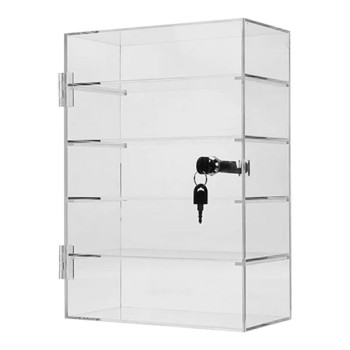 2X5 ACRYLIC DISPLAY WITH DOOR