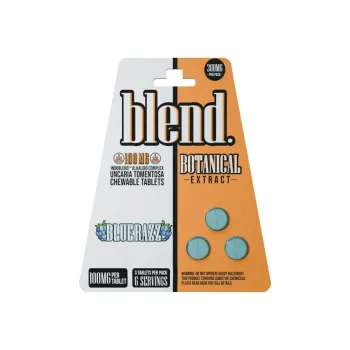 BLEND | ALKALOID COMPLEX | 100MG 3PK | 5CT | BLUE RAZZ
