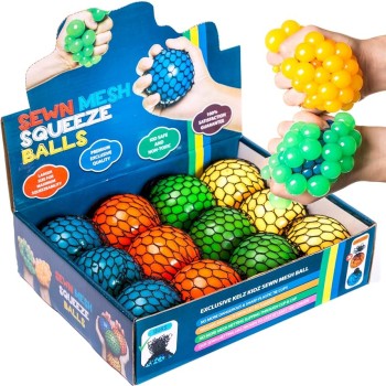 CRAZY SQUEEZE BALL | 12 CT