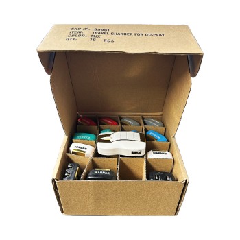 WARNER PREMIUM TRAVEL CHARGER|16CT BOX