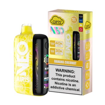 AIRIS NEO P40000 |40K PUFFS|5CT|BANANA COCONUT