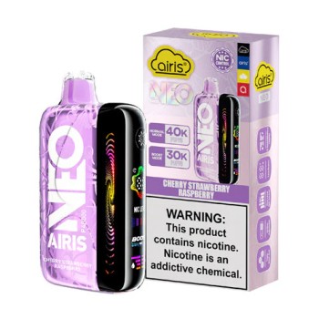 AIRIS NEO P40000 |40K PUFFS|5CT|CHERRY STRAWBERRY RASPBERRY