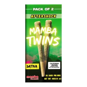 MAMBA TWINS | 4G PRE ROLL | 2PK FULL SPECTRUM | 10CT | AFTERSHOCK