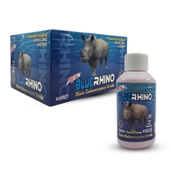 BLUE RHINO 5000K | BLUE BOX | 2OZ | 12CT SHOTS