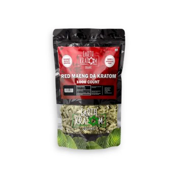 EARTH KRATOM |1000CT| CAPSULE RED MAENG DA