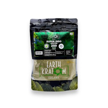 EARTH KRATOM 250GM POWDER | SUPER INDO |