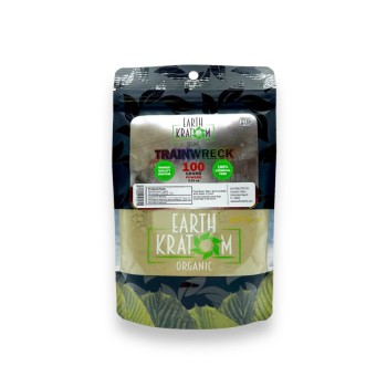 EARTH KRATOM 100GM POWDER | TRAINWRECK |