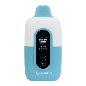 FIFTY BAR |NIXODINE| 20K PUFF|5CT BOX| BAJA MANGO