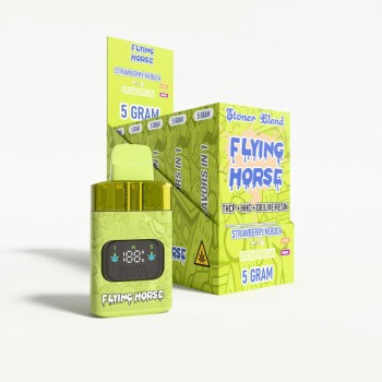 FLYING HORSE | STONER BLEND | 5GM | STRAWBERRY NEBULA & ORCHID DREAM