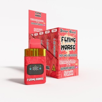 FLYING HORSE | STONER BLEND | 5GM | WATERMELON GUSHERS & RASPBERRY HIBISCUS