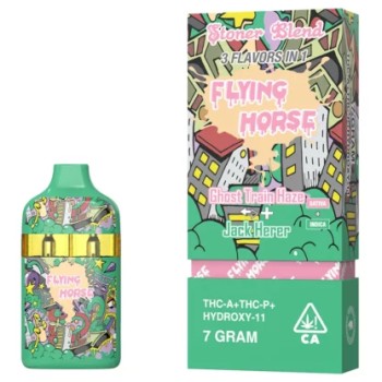 FLYING HORSE| STONER BLEND | 7 GM | GHOST TRAIN HAZE + JACK HERER