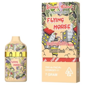 FLYING HORSE| STONER BLEND | 7 GM | LAUGHING BUDDHA + BUBBA KUSH