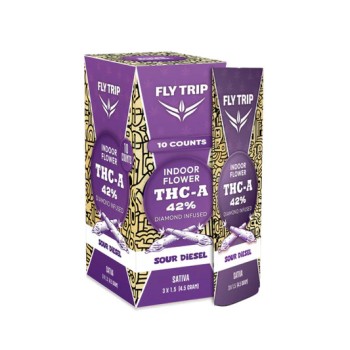 FLYTRIP PREROLL | THC-A | SOUR DIESEL | SATIVA