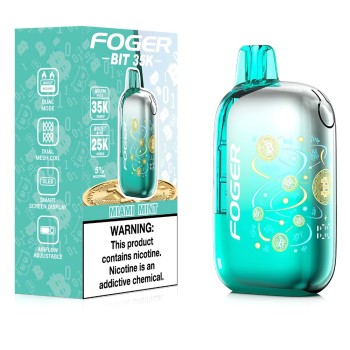 FOGER BIT|35K PUFF|5CT|MIAMI MINT