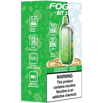 FOGER BIT|35K PUFF|5CT|PASSION KIWI