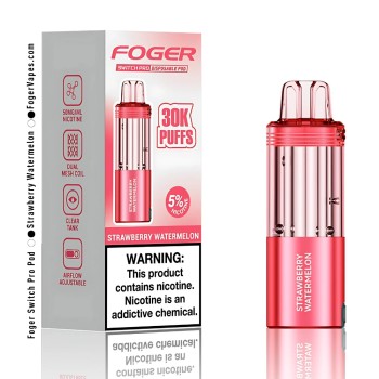 FOGER SWITCH PRO KIT| 30K PUFF|5CT|STRAWBERRY WATERMELON