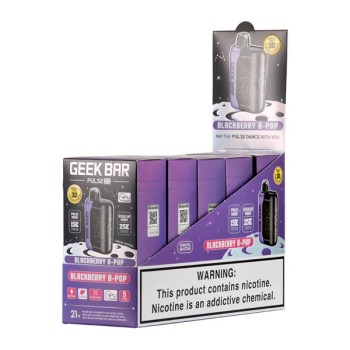 GEEK BAR PULSE X |25K PUFF|5CT| BLACKBERRY B-POP