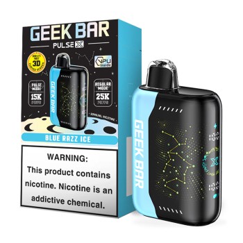 GEEK BAR PULSE X |25K PUFF|5CT|BLUE RAZZ ICE