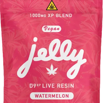 JELLY | D9 XP LIVE RESIN 25MG | 40CT GUMMIES | WATERMELON