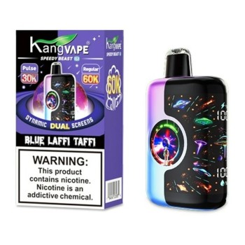 KANGVAPE SPEEDY BEAST|60K PUFF|5CT|BLUE LAFFI TAFFI