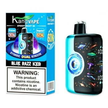 KANGVAPE SPEEDY BEAST|60K PUFF|5CT|BLUE RAZZ ICED