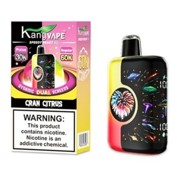 KANGVAPE SPEEDY BEAST|60K PUFF|5CT|CRAN CITRUS