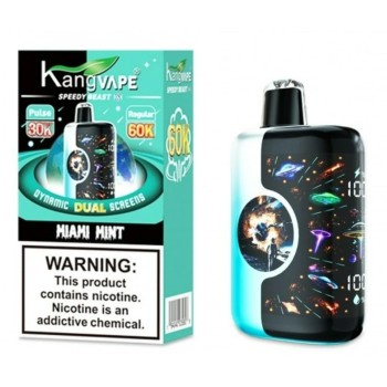 KANGVAPE SPEEDY BEAST|60K PUFF|5CT|MIAMI MINT
