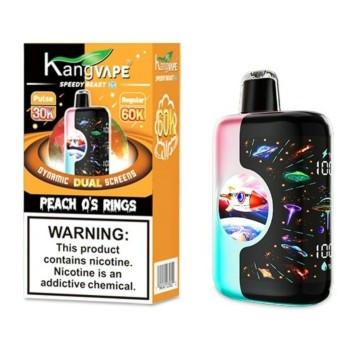 KANGVAPE SPEEDY BEAST|60K PUFF|5CT|PEACH O'S RINGS