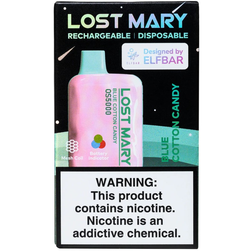 LOST MARY BLUE COTTON CANDY