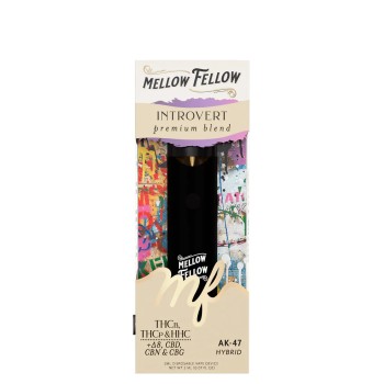 MELLOW FELLOW D8 |$19.99 |DISPOSABLE|2ML|6CT|AK-47| HYBRID