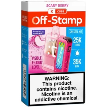 OFF-STAMP| KIT | 35K PUFF | SCARY BERRY