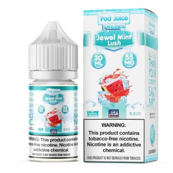 POD JUICE FREEZE | 10MG | 30ML | SINGLE | JEWEL MINT LUSH
