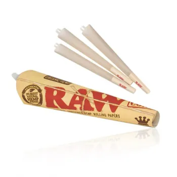 RAW CONES | KING SIZE | 3PK | ORGANIC