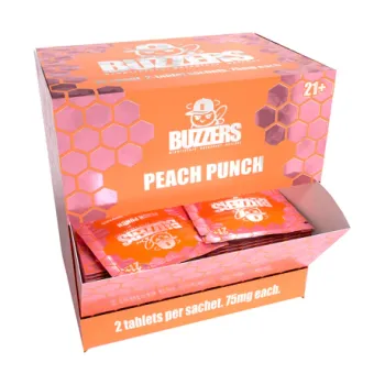 BUZZERS BOTANICAL EXTRACT | 75MG | 15 CT | PEACH PUNCH