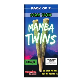MAMBA TWINS | 4G PRE ROLL | 2PK FULL SPECTRUM | 10CT | STAR TREK