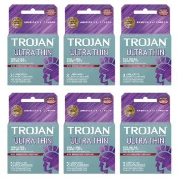TROJAN ULTRA THIN 6PK