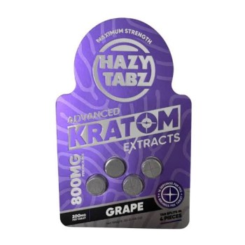 HAZY TABS | 800 MG | 4CT | GRAPE