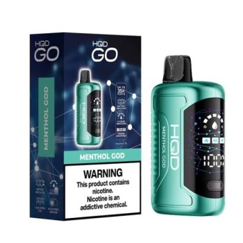 HQD  GO | 35K PUFF | DISPOSABLE VAPE | MENTHOL GOLD