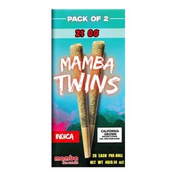 MAMBA TWINS | 4G PRE ROLL | 2PK FULL SPECTRUM | 10CT | 21 OG
