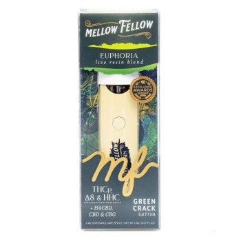MELLOW FELLOW | 2ML | DISPOSABLE 6 CT | GREEN CRACK