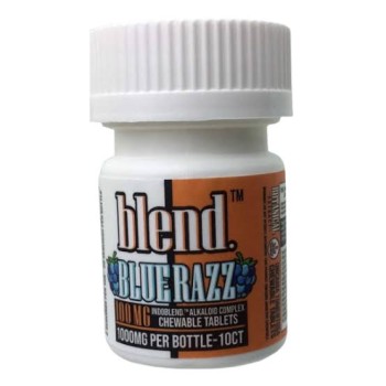 BLEND | BOTANICAL EXTRACT | 100MG 10CT |  6PK BOTTLES | BLUE RAZZ
