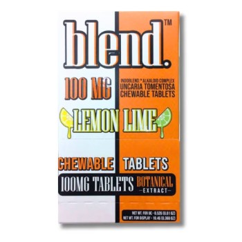 BLEND GRAVITY | BOTANICAL EXTRACT | 100MG | 20CT | LEMON LIME