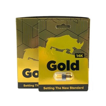 GOLD RHINO 14K | GOLD BOX | 2OZ | 12CT SHOTS