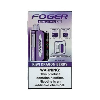 FOGER SWITCH PRO KIT| 30K PUFF|5CT|KIWI DRAGON BERRY